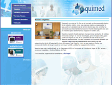 Tablet Screenshot of equimed.cl